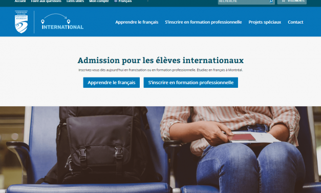 Élèves internationaux, la formation professionnelle est pour vous.